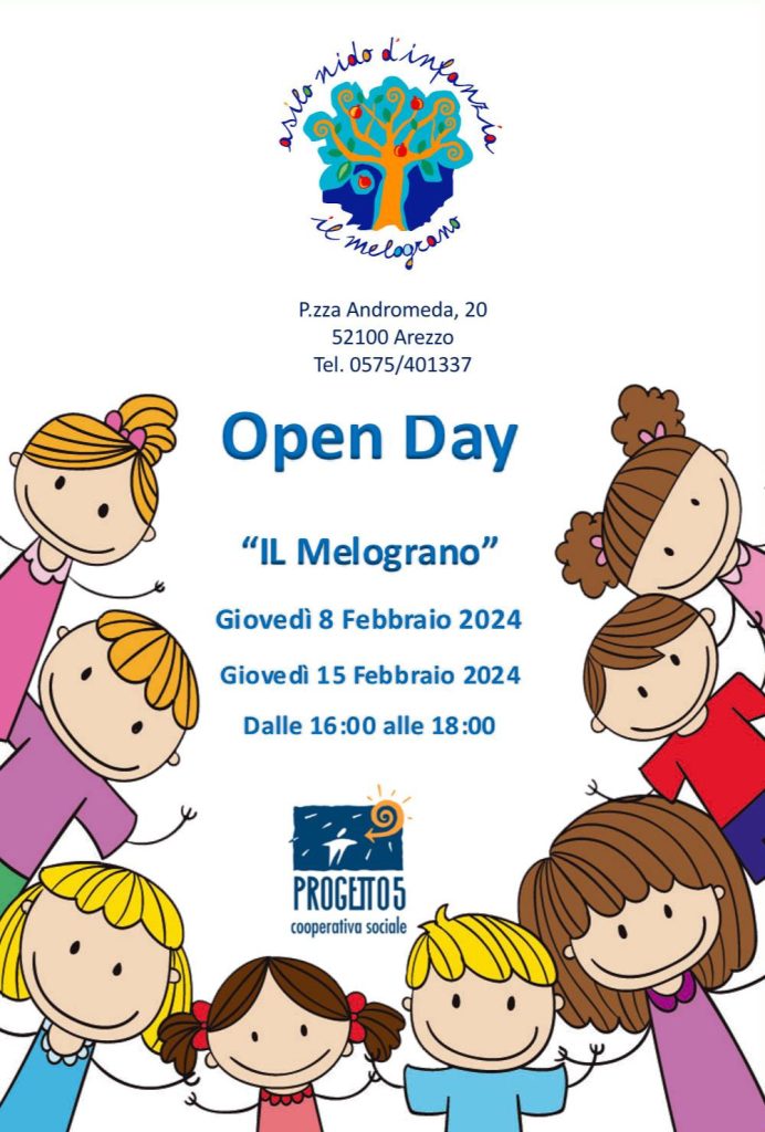 Poster sull'articolo: Open Day Il Melograno 2024